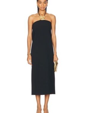 Alexis Sezanne Black Midi Dress Size Small